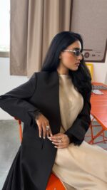 Mi luna Blazer Abaya